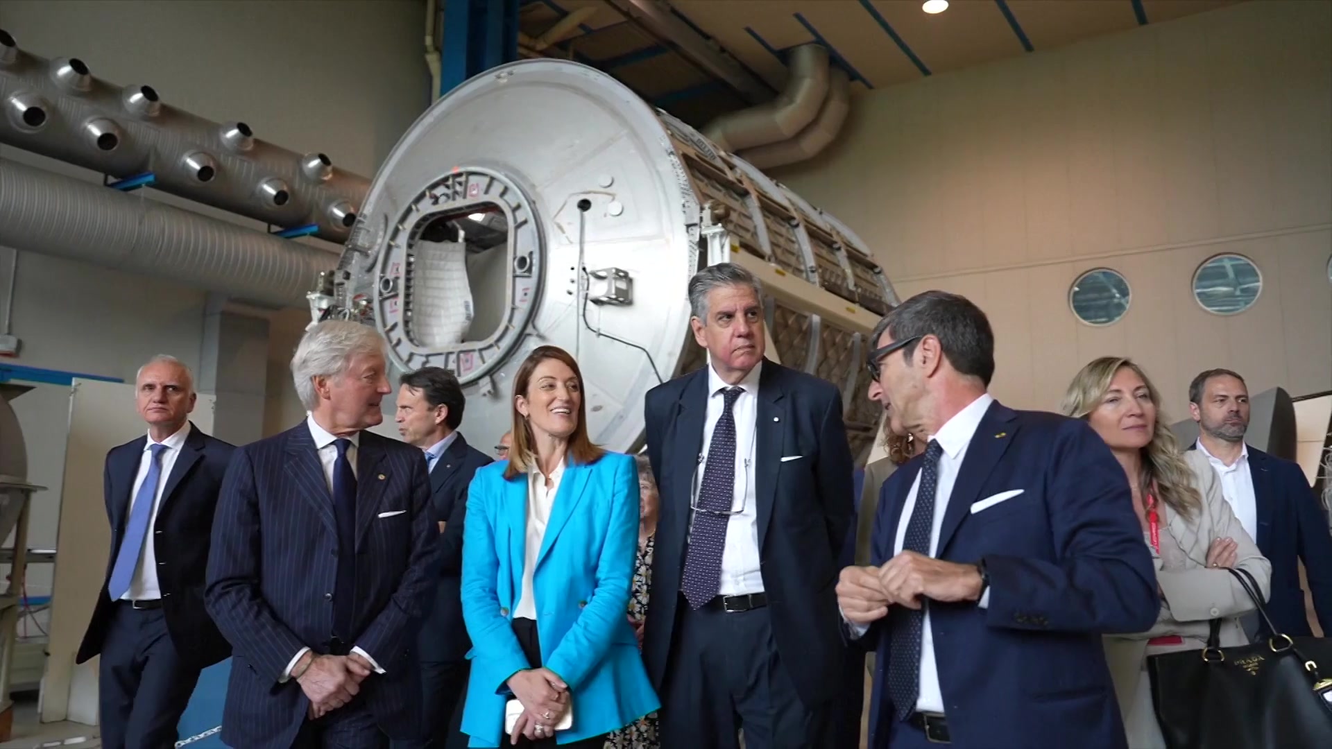 Official visit by Roberta METSOLA, EP President to Italy - Tour around the Aerospace District Piemonte in Turin (Italy): extracts